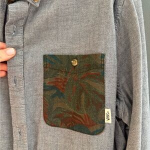 Vans Gray Denim Shirt